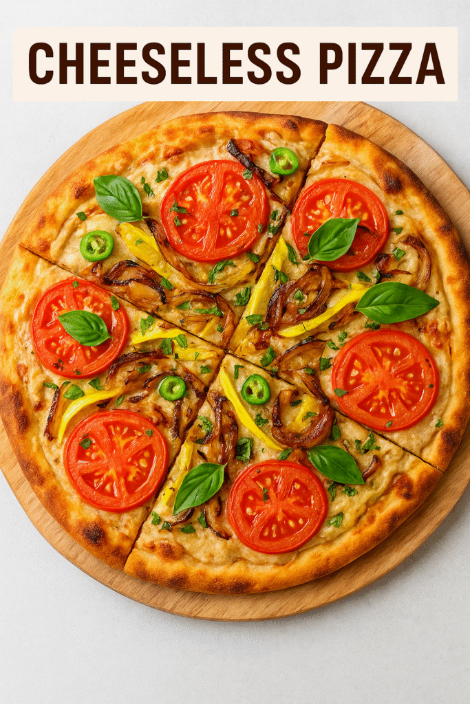 Cheeseless Pizza Recipe: Delicious & Healthy Twist