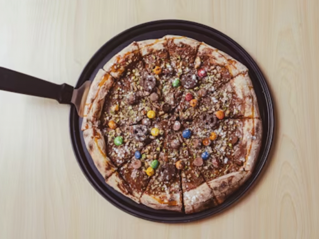 Irresistible Chocolate Pizza Delight