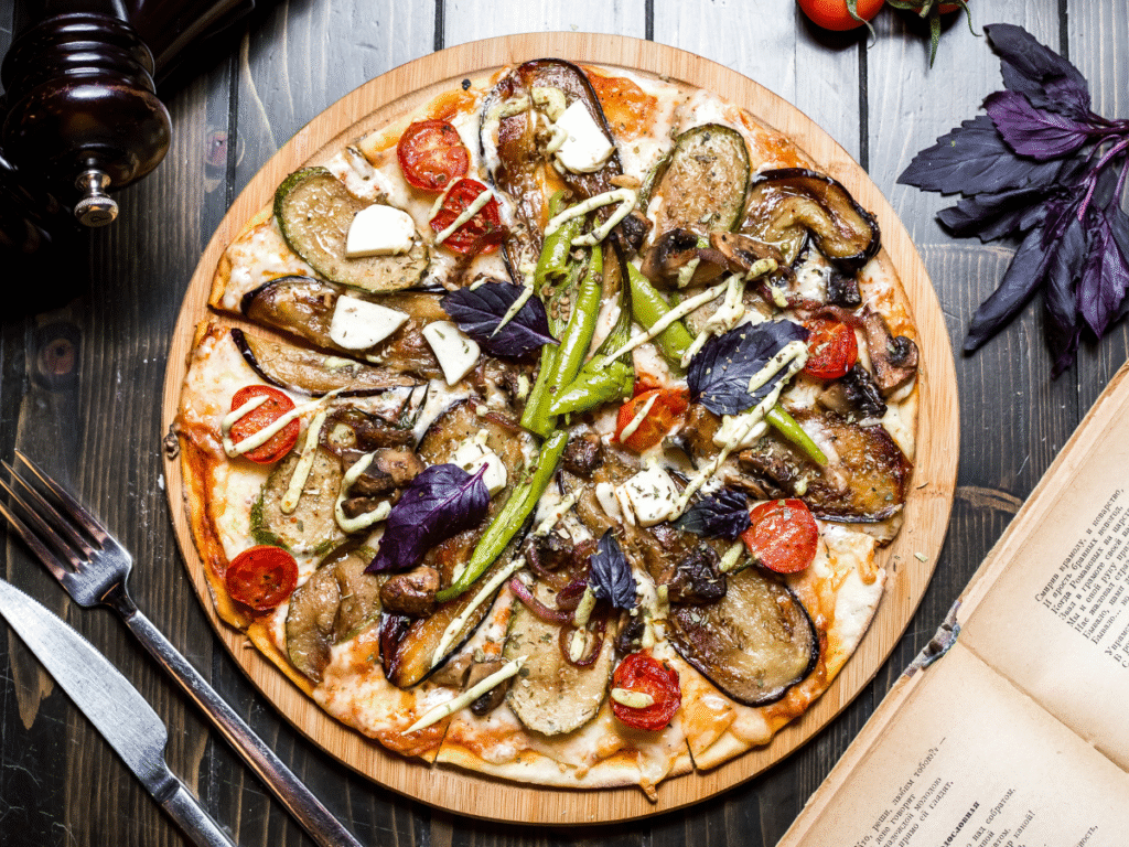 Eggplant Pizza: Gluten-Free Crust, Big Taste