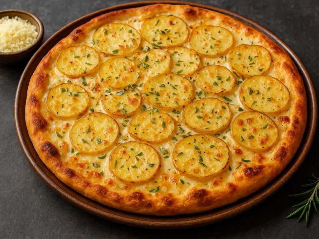 Crispy Potato Pizza Delight: A Flavorful Twist